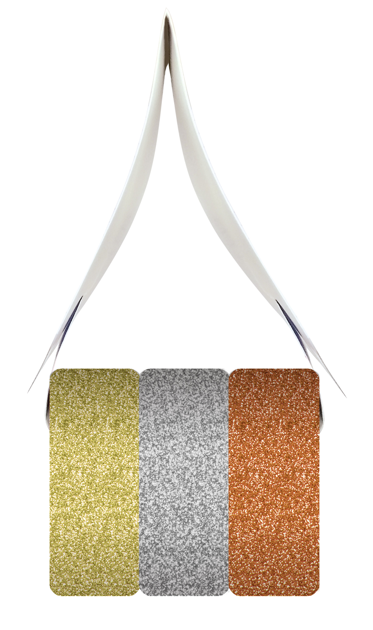 Ruban à paillettes 3er-set 15mmx5m